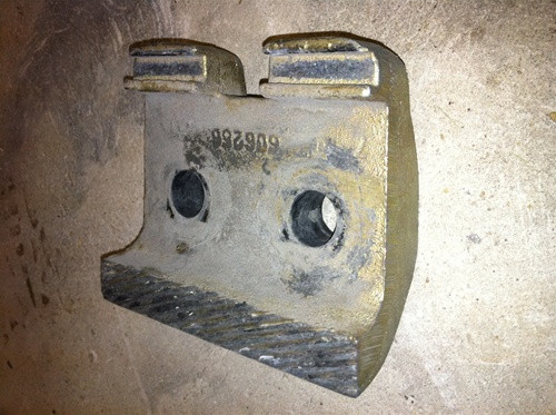 Used Pinch Weld Clamp -Female Half