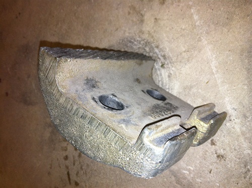 Used Pinch Weld Clamp -Female Half