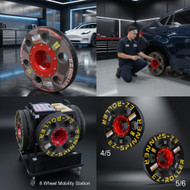 EZ Roller Spinner Mobility Wheels | Streamline Collision Shop Workflow | Grade A Tools