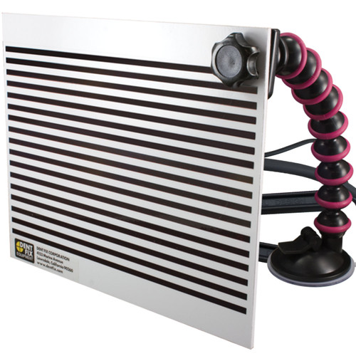 DentFix DF-DM510DBW White Striped PDR Ding Board is the professional folding line board.