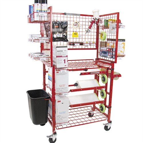 Innovative I-MCWM Paint Prep Cart with Masker