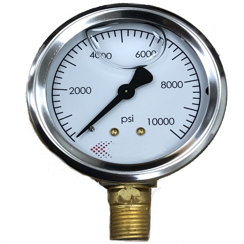 Replacement Chief Tower Pressure Gauge - 10,000 PSI