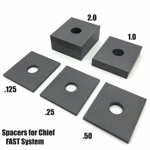 Replacement Chief Frame Machine Fast Anchoring Spacer Plates.