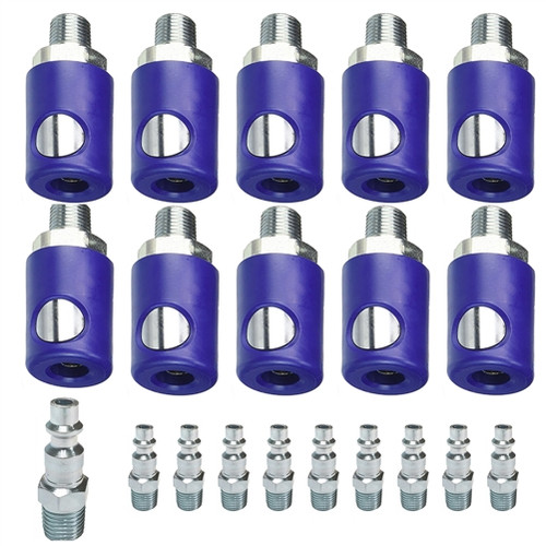 Prevost IRC061251 Coupler 1/4 '' Male NPT M-Style QTY 10 1