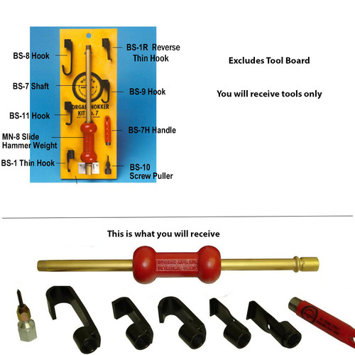 Morgan No. 7-A Nokker Kit without Mounting Board A