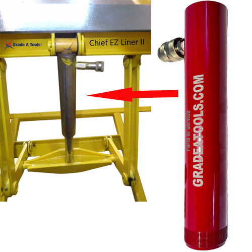 Replacement Chief EZ-liner II Frame Machine Lift Ram, Compare to