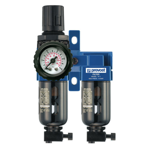 Prevost TB CSM201 Submicron Filter-Regulator Set unit for 1/4" FNPT lines.