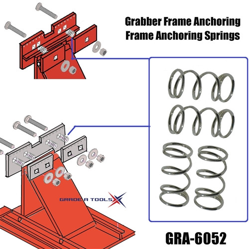 Grabber Frame Machine Anchoring Clamp Springs 6052
