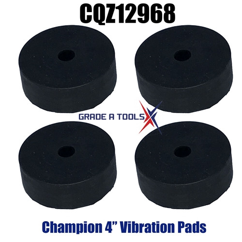 Champion CQZ12968 Vibration Isolator Pad Set, 4"