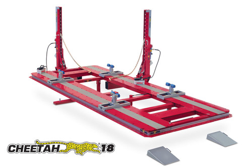 18' Star-A-Liner Cheetah II 2 Tower Frame Machine with Hydraulics 9011180