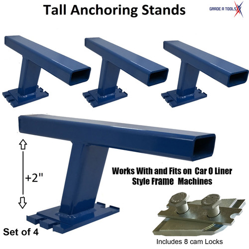 Car o liner Frame machine Tall Truck Mounting Arms - For bench rack and Quick 42 frame machine and Speed frame machine W2