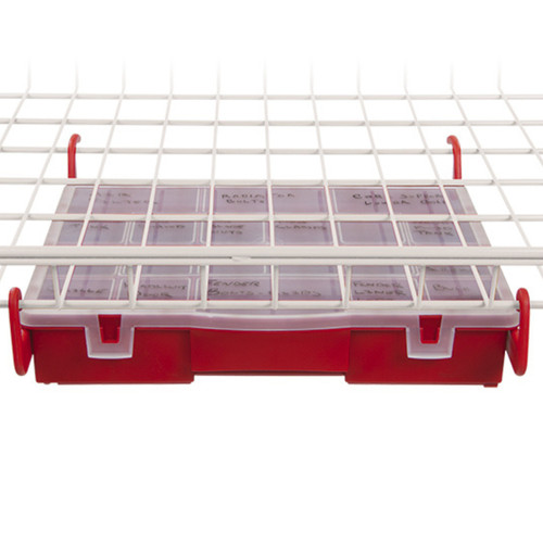 Innovative INO-SSPC-HT Hardware Tray is a convenient under-shelf organizer.