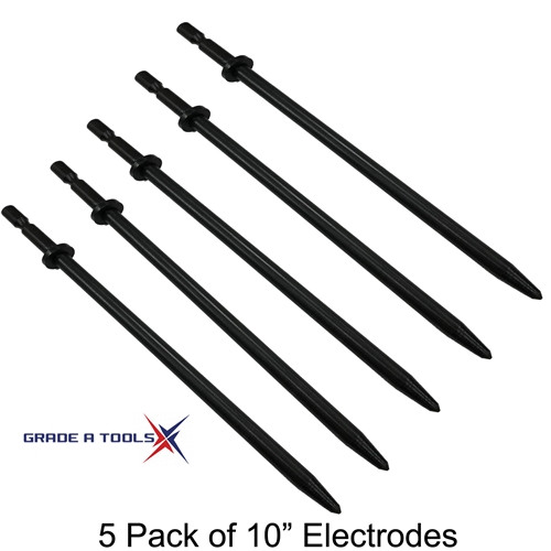 Weld Rod | Electrode 10" 5 Pack - For 505 Dent Puller