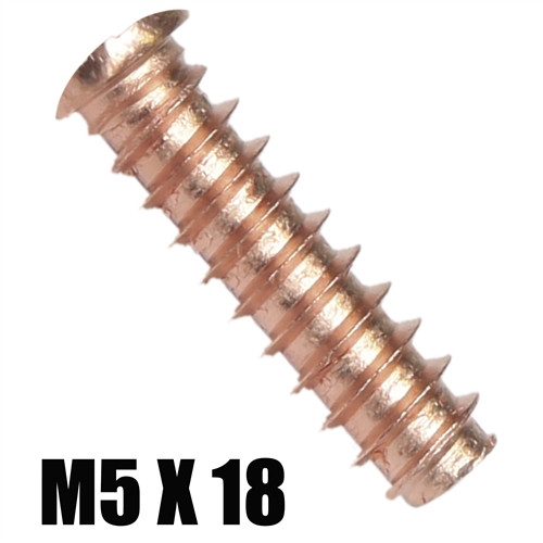 GYS Weld on Self Threading studs, M5 X 18, Dent Pulling