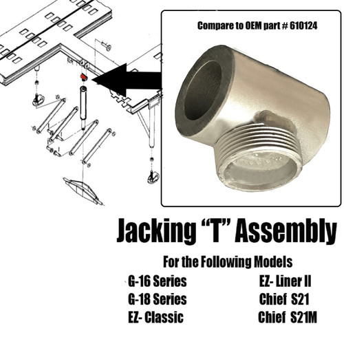 Replacement Chief Frame Machine Jacking "T" A2