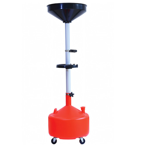 ATD Tools 5180A 8gal Plastic Waste Oil Drain with Casters.