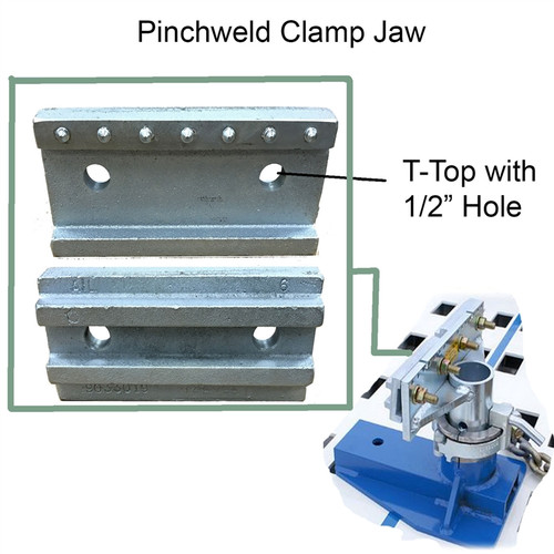 Pinch shop weld clamps