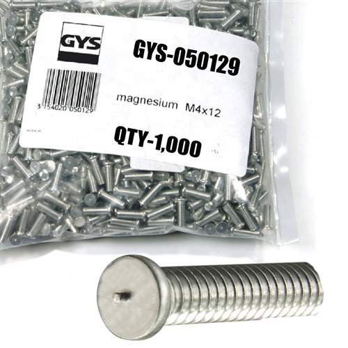 1,000 Aluminum - Magnesium welding pins - Screws for Auto Body Dent Pulling