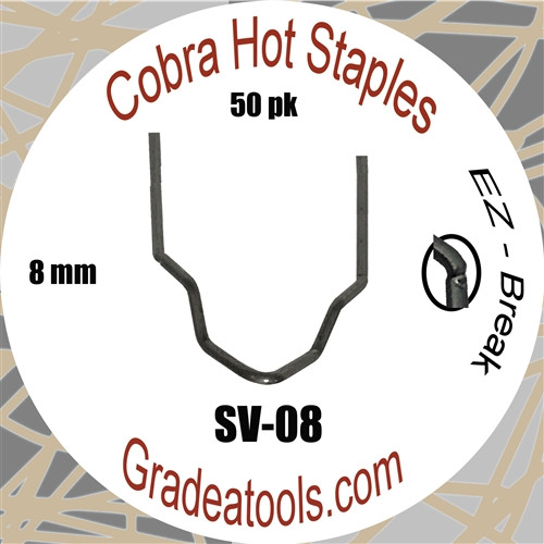 Cobra Hot Staples SV-08 V-Pattern 8mm