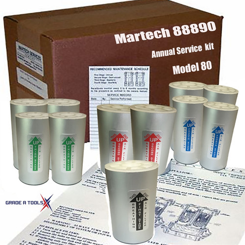Martech 88890 Filter Pkg - Model 80