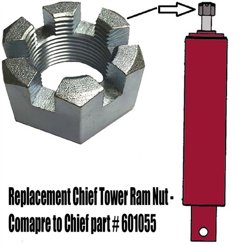 Replacement Chief Tower Ram Nut - S21M Frame Machine