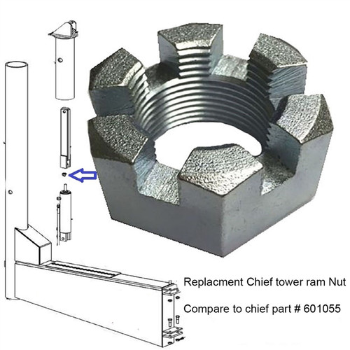 Replacement Chief Tower Ram Nut - S21M Frame Machine