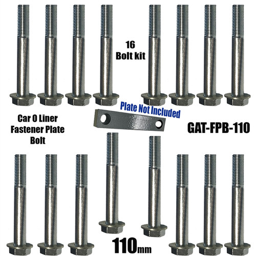 Car O Liner Fastener Plate  Bolt Kit, 110mm - B106
