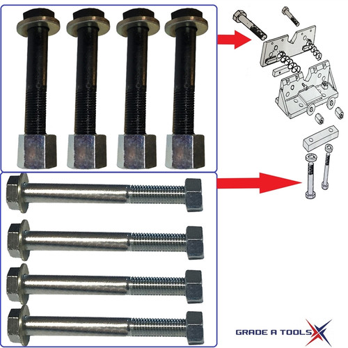 B106  Pinchweld Clamp Bolt Kit for car o liner frame machine - frame anchoring bolts replacement D2