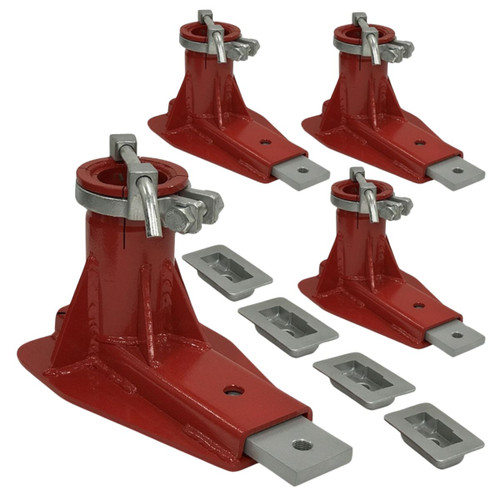 Set of 4 Chief Frame Machine Tall Anchoring Stands Replaces Chief p/n 702066 - a Set of 4 Chief Frame Machine Tall Anchoring Stands Replaces Chief p/n 702066 - a