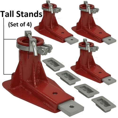 Set of 4 Chief Frame Machine Tall Anchoring Stands Replaces Chief p/n 702066 - b Set of 4 Chief Frame Machine Tall Anchoring Stands Replaces Chief p/n 702066 - b