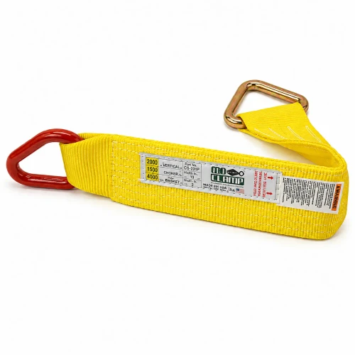 Mo-Clamp 6302 Pear and Triangle Sling for frame straightening and structural pulling.