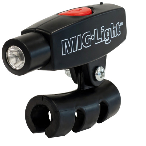 Steck 23240 MIG Light is a compact LED attachment that clips onto any standard MIG welding torch.