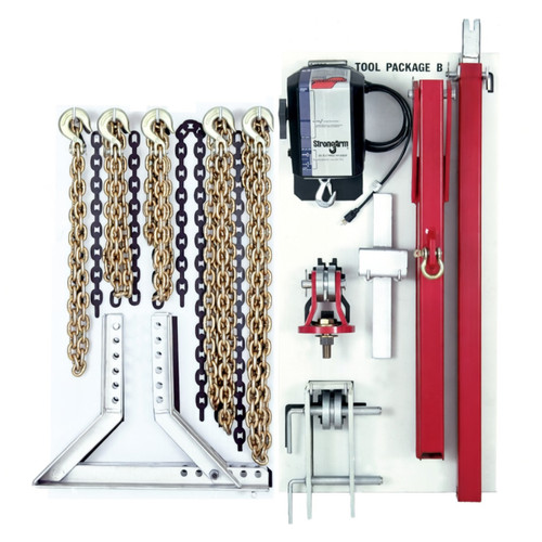 Star-A-Liner Cheetah Tool Board Package B (9020020) delivers every heavy-duty pulling chain, winch.