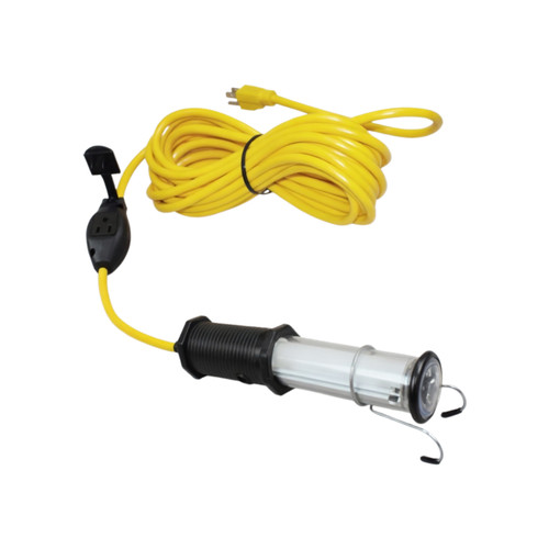 Saf-T-Lite 1925-2025 Stubby II LED – rugged portable LED work light designed for reliable illumination in auto body shops, paint booths, and industrial settings.