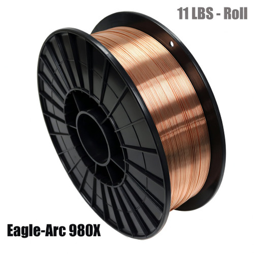 Eagle Arc 980X is a premium low-alloy ER120S-G MIG welding wire in .030".