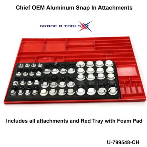 Aluminum Snap In Set - Used U-799548-CH is a genuine pre-owned OEM complete set.