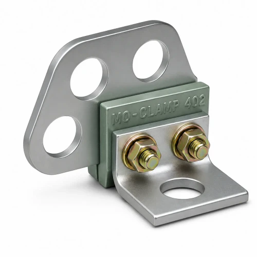 Genuine Mo-Clamp 4050 Multi-Angle Clamp with 4-ton pulling capacity for professional collision repair.
