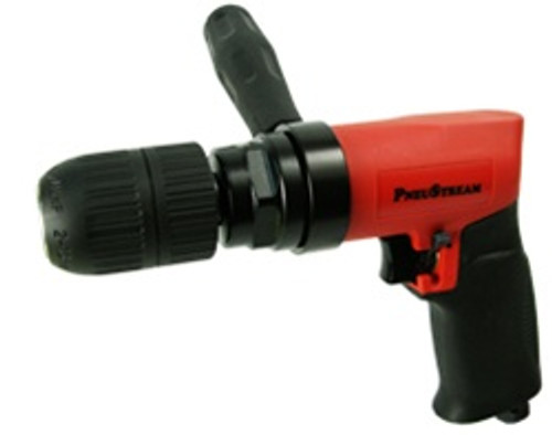 Jackco Pneustream Elite PN30140 1/2" Air Reversible Drill - 450rpm