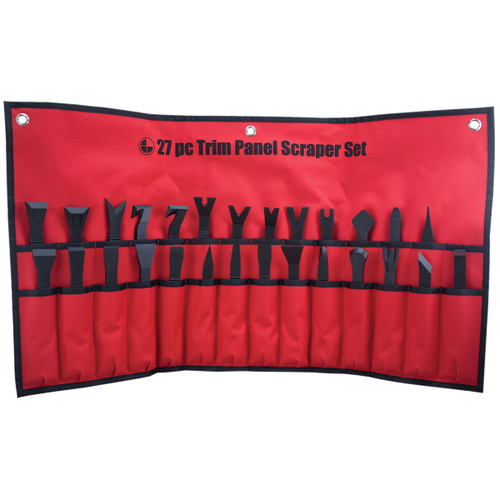 DentFix DF-623TPS 27-Pc Trim Panel Scraper Kit - for safely removing interior and exterior panels.
