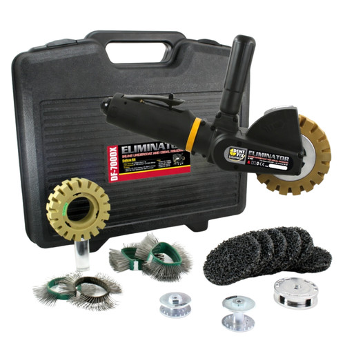 Dentfix DF-700DX The Eliminator Deluxe Kit is a powerful inline air tool.