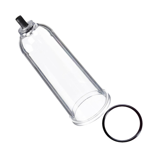 DeVilbiss HAF8 Plastic Bowl is the direct replacement clear plastic bowl for HAF-series filters and regulators.