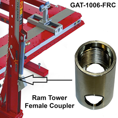 Star-A-Liner Tower Ram Female Ram Adapter Coupler B