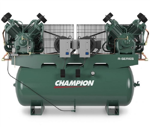 Champion HR7D-24 7.5 HP 240gal Horizontal Tank Duplex Air Compressor