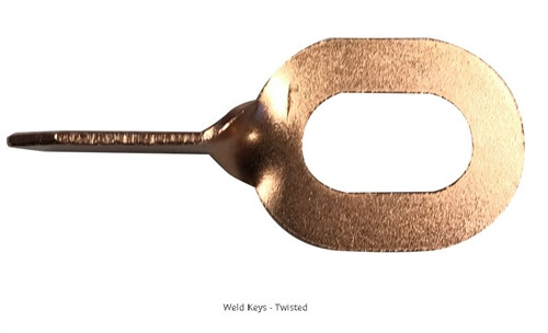Dentfix DF-503KT Weld Keys - Twisted, 100/Pkg