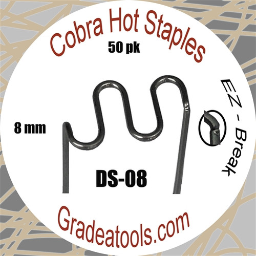 Cobra Hot Staples DS-08  S-Pattern 8mm