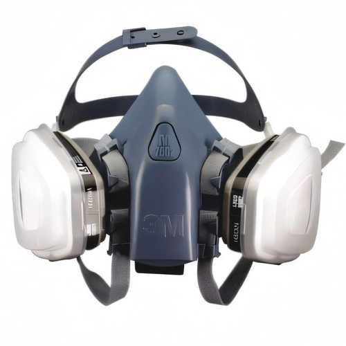 3M 37078 Medium Professional Respirator, breath fresh and filter air.
