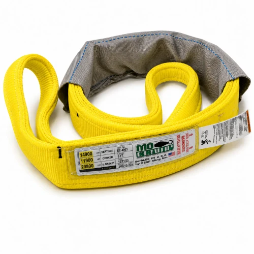 Mo-Clamp 6319 60-inch Jumbo Nylon Sling for professional frame machine pulling and collision repair.