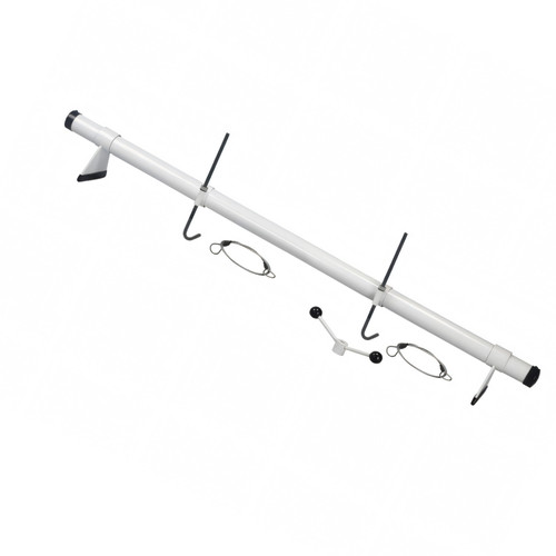 OTC 1723 Two-Point Engine Support Bar is a durable transverse tool designed to safely hold engines in place during transmission, mount, or under-hood repairs.