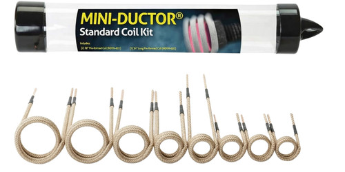 MD99-650 Mini-Ductor Coil Kit for Mini-Ductor series induction heaters, 7-heat-resistant pre-formed coils.