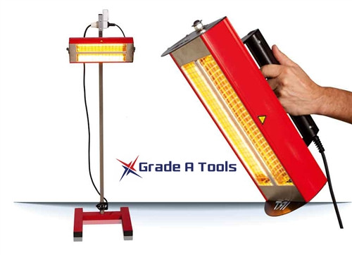 Hedson IRT 1 PrepCure 800524 Hand Held Surface Dryer with stand